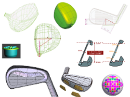 ゴルフ設計,クラブ設計